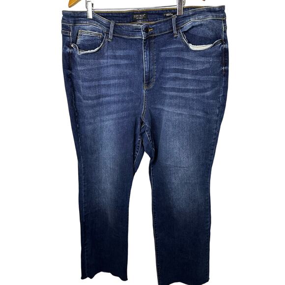 Judy Blue Bootcut Jeans 24w plus jb82550DK-PL - Picture 1 of 7